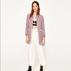 *NEW* Zara Frayed Coat #thatcoat